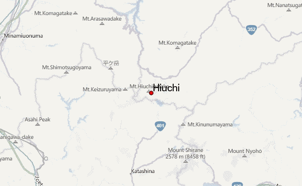 Hiuchi Location Map