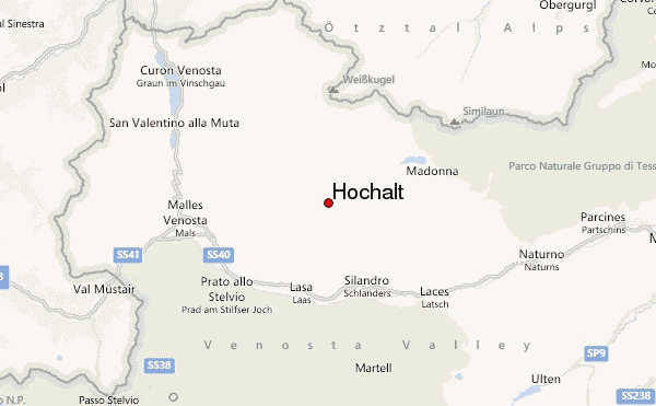 Hochalt Location Map