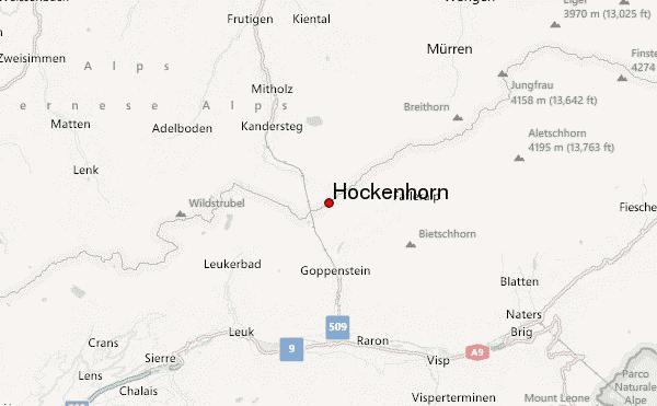 Hockenhorn Location Map