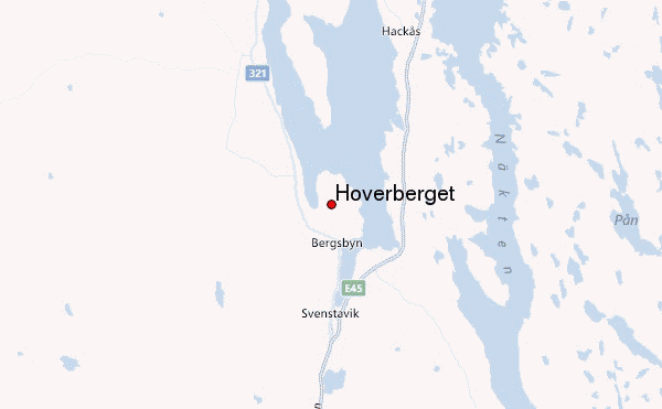Hoverberget Location Map