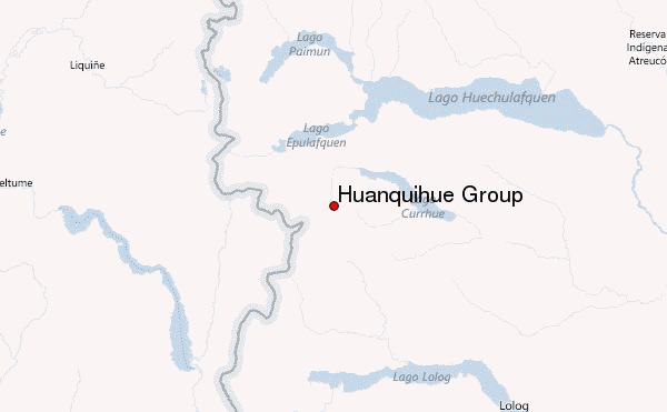 Huanquihue Group Location Map