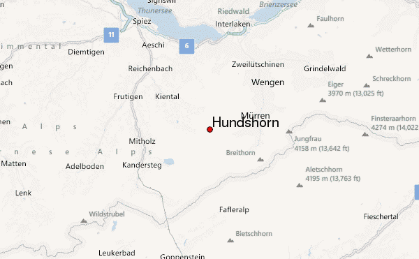 Hundshorn Location Map