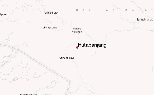 Hutapanjang Location Map