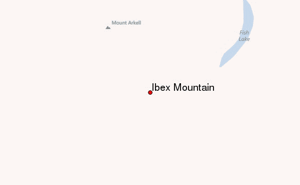 Ibex Mountain Location Map