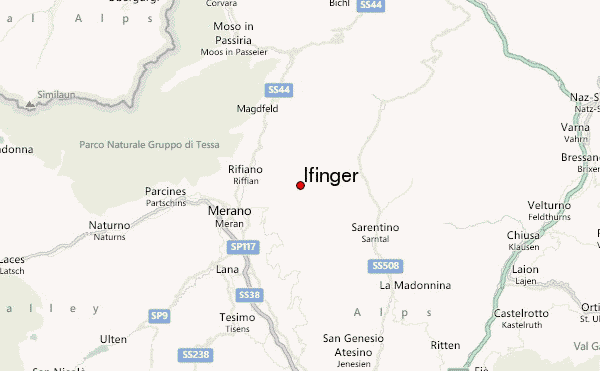 Ifinger Location Map
