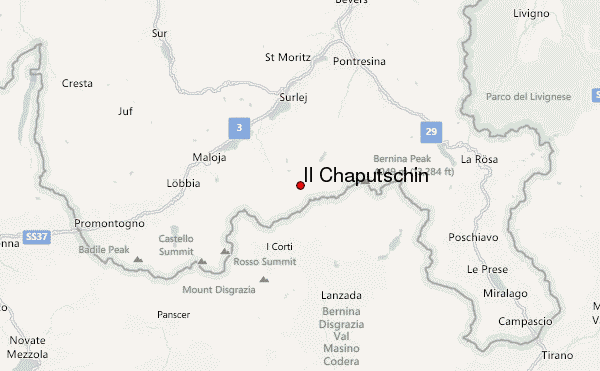 Il Chapütschin Location Map