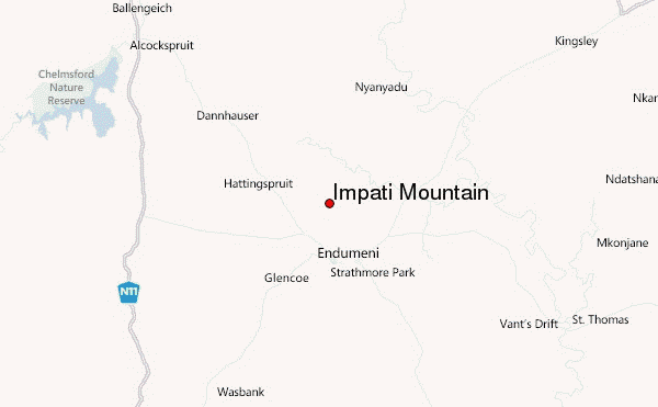 Impati Mountain Location Map