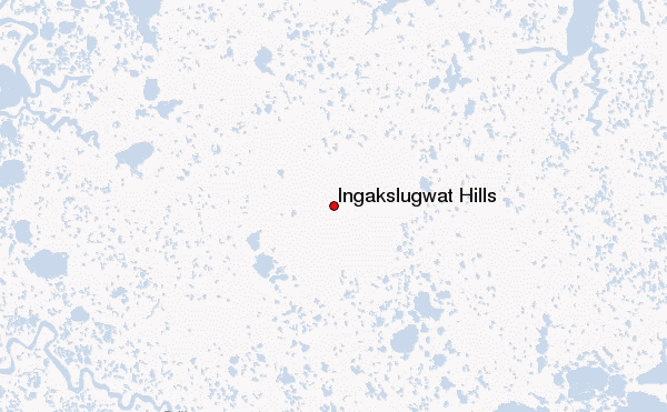 Ingakslugwat Hills Location Map