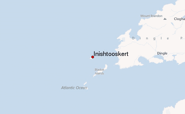 Inishtooskert Location Map