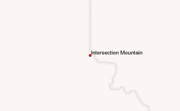 Intersection Mountain Location Map