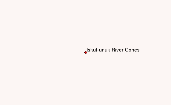 Iskut-unuk River Cones Location Map