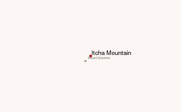 Itcha Mountain Location Map