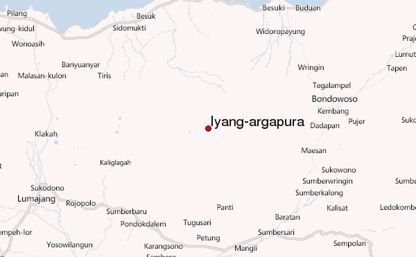 Iyang-argapura Location Map
