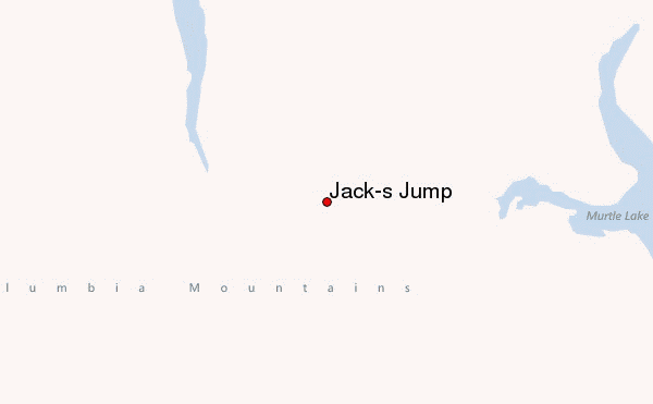Jack's Jump Location Map