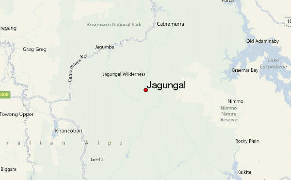 Jagungal Location Map