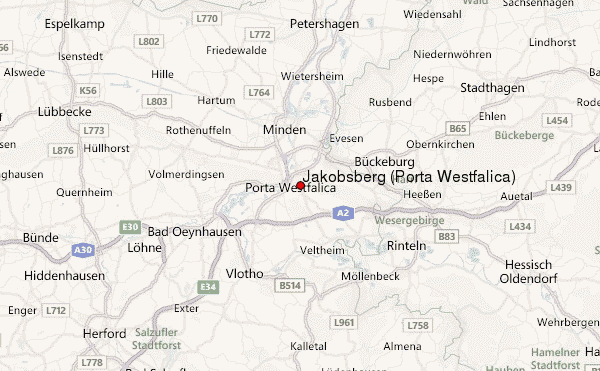 Jakobsberg Porta Westfalica Mountain Information