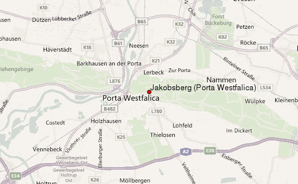 Jakobsberg Porta Westfalica Mountain Information