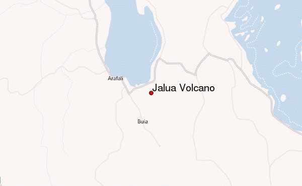 Jalua Volcano Location Map