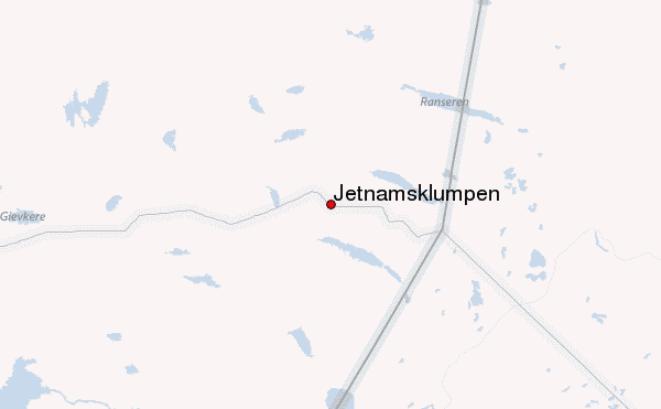 Jetnamsklumpen Location Map