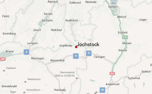 Jochstock Location Map