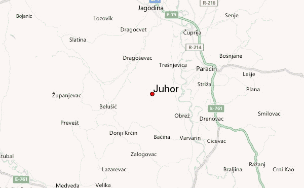Juhor Location Map