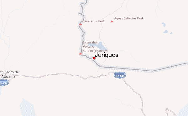 Juriques Location Map