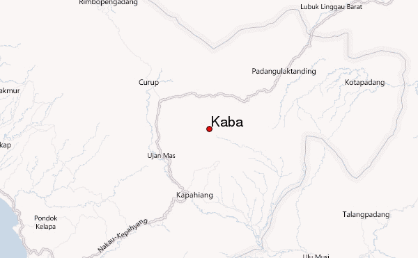 Kaba Location Map