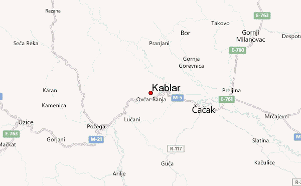 Kablar Location Map