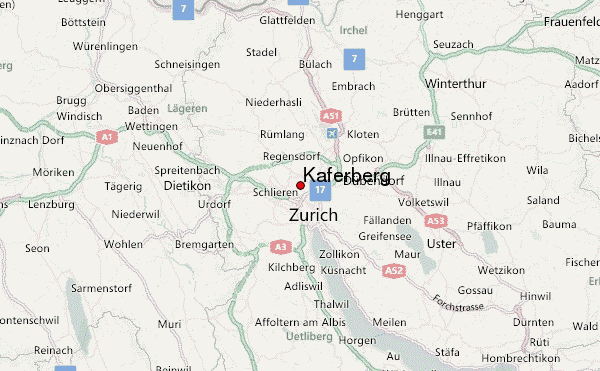 Käferberg Location Map