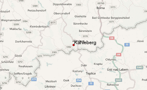 Kahleberg Location Map