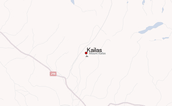 Kailas Location Map