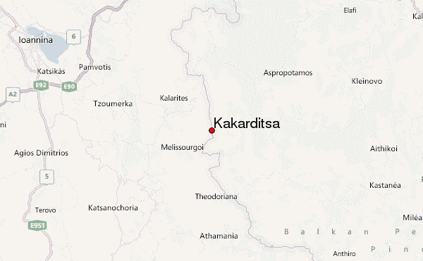 Kakarditsa Location Map