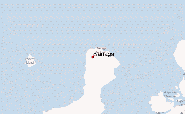 Kanaga Location Map