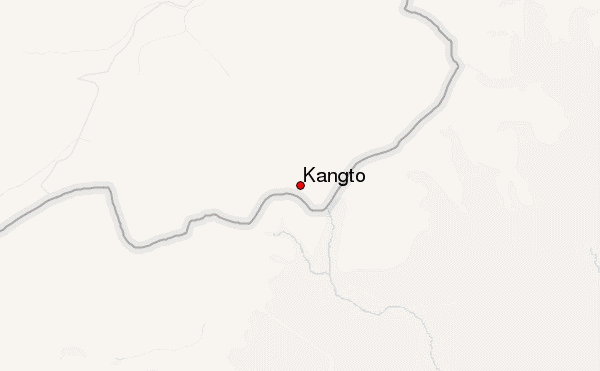 Kangto Location Map