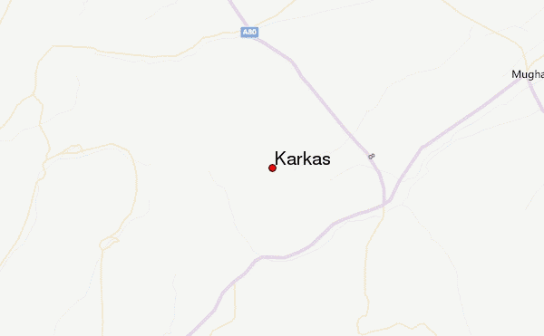 Karkas Location Map