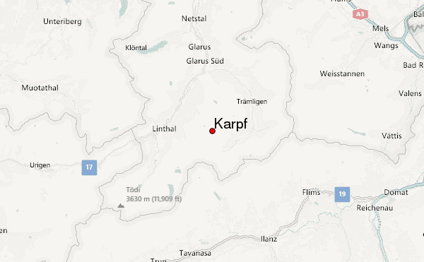 Kärpf Location Map