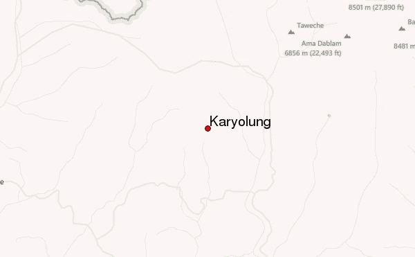 Karyolung Location Map