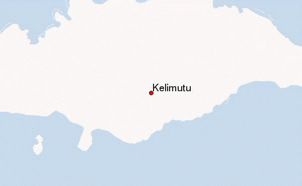 Kelimutu Location Map