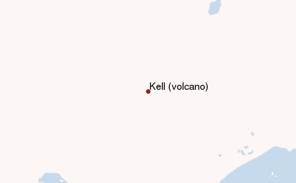 Kell (volcano) Location Map