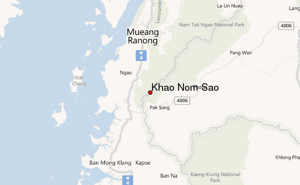 Khao Nom Sao Location Map