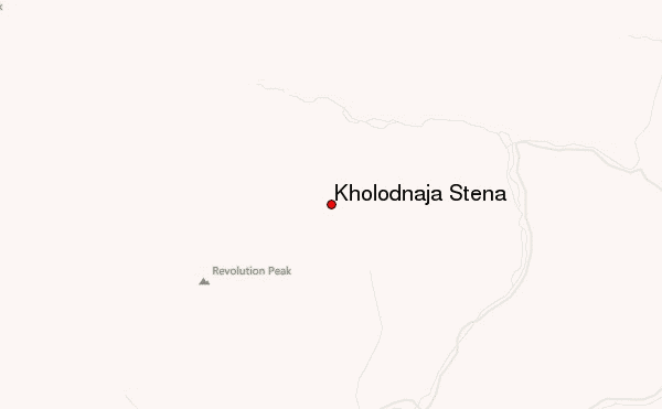 Kholodnaja Stena Location Map
