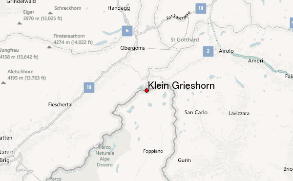 Klein Grieshorn Location Map