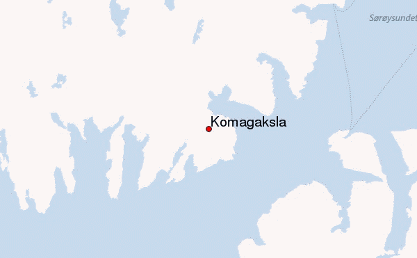Komagaksla Location Map