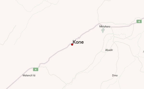 Kone Location Map