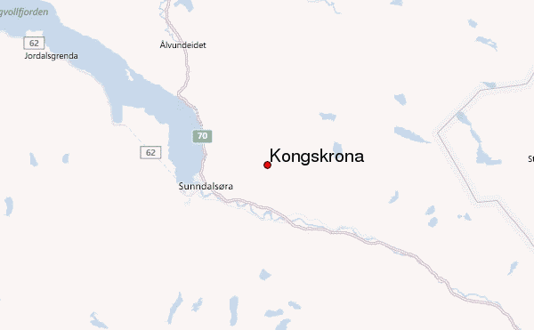 Kongskrona Location Map