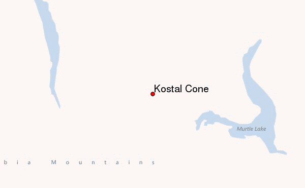 Kostal Cone Location Map