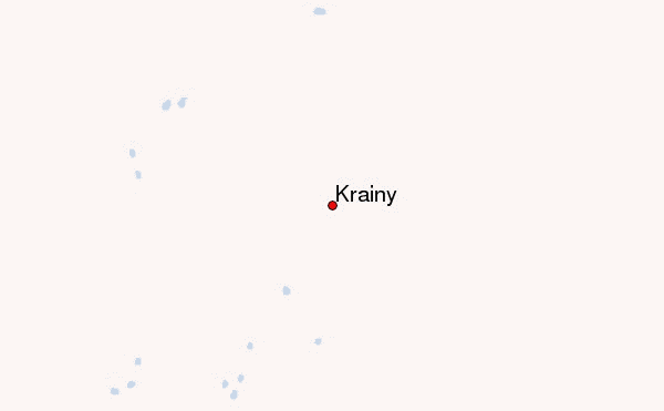Krainy Location Map