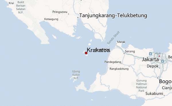 Krakatoa Mountain Information