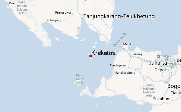  Krakatoa  Mountain Information