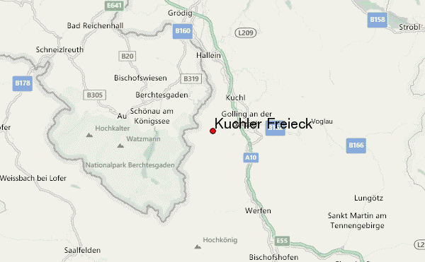 Kuchler Freieck Location Map